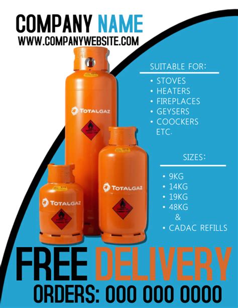 lpg flyers sample|420+ Free 'lp gas' Design Templates .